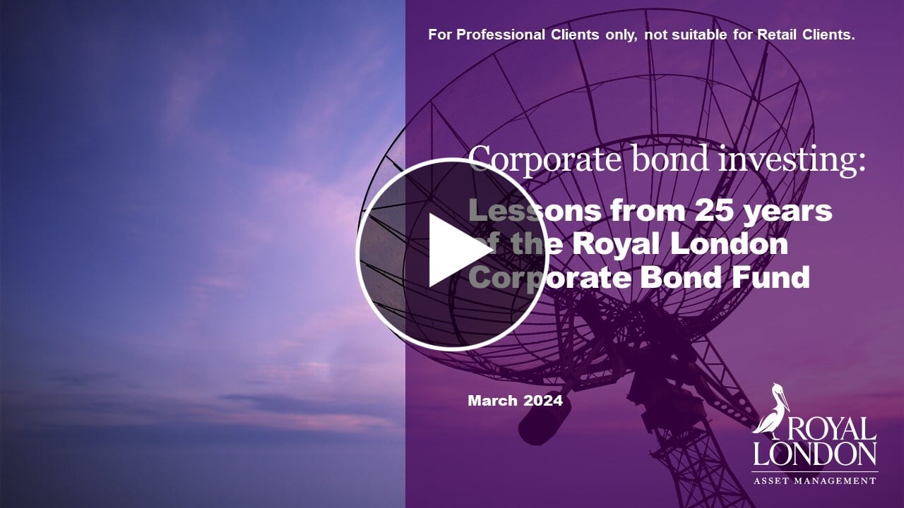 Click to launch the 25 year Corporate Bond webinar