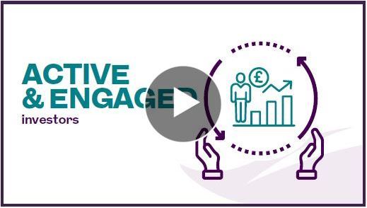 Still image from Stewardship and responsible investment report video.